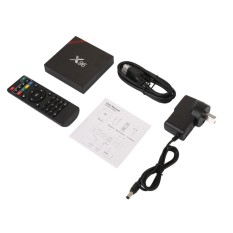 Hot Jual Aksesoris Teknologi TV Tuner Box Set Top Box Smart TV Box Android TV Box High Performance 2.4 GHz TF Card Slot Nirkabel Layar Cast AU Plug-Intl