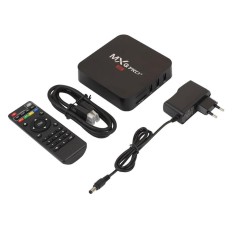 Hot Jual Aksesoris Teknologi TV Tuner Box Smart TV Box Set Top Box Premium Android 7.1.2 Hitam AV Home Theater EU Plug-Intl