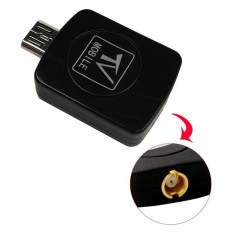 Hot Jual Aksesoris Teknologi USB DVB-T Digital TV Tuner Receiver untuk Android Smartphone Tablet PC HDTV Hitam-Intl
