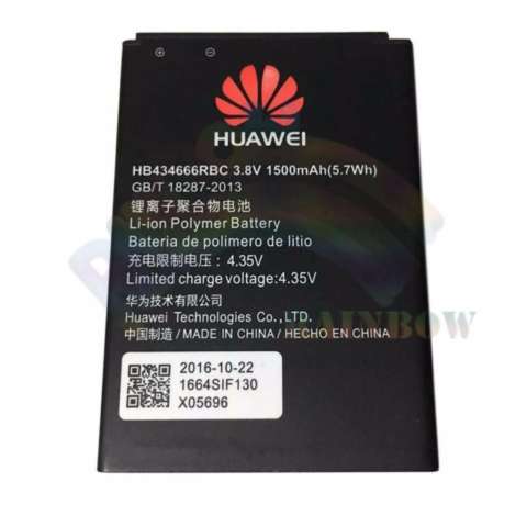 Harga Huawei Battery For Modem Bolt Xl Go Original Li Ion Polymer Batteries 1500mah Model Hb434666 Rp 106820