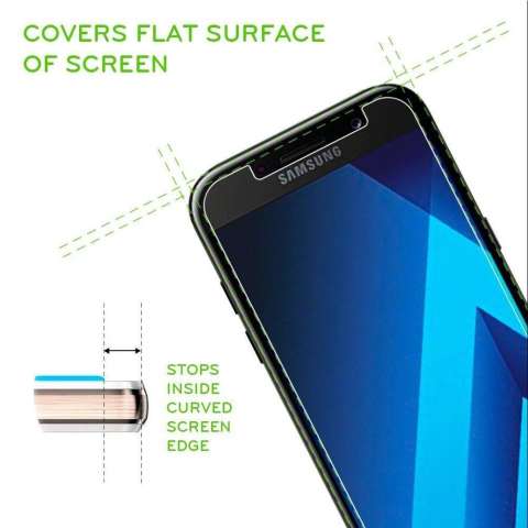 Icantiq Temper Glass Samsung Galaxy A8 Plus 2018 Ukuran 6.0 Inch Tempered Glass Samsung Galaxy A8+