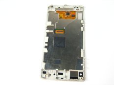 (DIIMPOR) G-Plus LCD Display + Digitizer Layar Sentuh + Bingkai untuk SONY Xperia Z1 Kompak D5503 ~ Putih