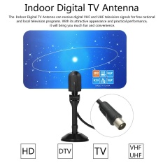 Indoor Antena TV Digital PAL Standar 1080 P Analog VHF/UHF Sinyal Digital IEC Konektor untuk HDTV/DTV Hanya untuk Vietnam Malaysia Singapura Indonesia Thailand-Intl