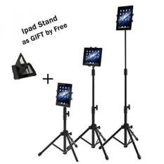 Ipad Tripod Mount Floor Stand, Weiyudang Tinggi Bisa Disesuaikan 20 Sampai 60 Inch Tablet Tripod Stand Mount untuk IPad, IPad Mini dan Lainnya Dalam 7-10 Inch, Jinjing Case Includeed (Classic Tripod)