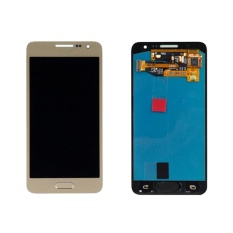 Saya Parts Beli untuk Samsung Galaxy A3/A300 Asli LCD Display + Rakitan Digitizer Layar Sentuh (Emas)-Intl