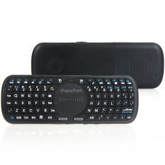 iPazzPort 2.4G Mini Handheld Wireless Keyboard Mouse TouchpadforGoogle Android Smart TV Box with LED Light - intl