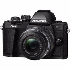 Kamera Olympus OMD EM10 Mark II Mirrorless Micro Four Thirds Digital Camera with Lensa 14-42mm EZ - Hitam
