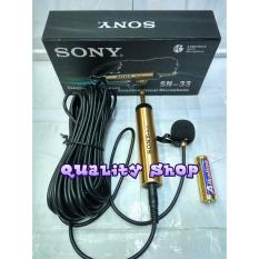 Kenwood Condenser Clip On Microphone SN-33 (Mic Jepit / Mic Imam)