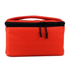 Kobwa DSLR Camera Insert Case Shockproof Waterproof Padded Partition Protective Bag Cover Travel (Orange)