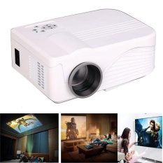 Kobwa X9 Android Smart Wifi Proyektor, Nirkabel Mini LED Proyektor Video Dukungan Smartphone Laptop TV BOX DVD VGA Dll Miracast Airplay untuk Hiburan, Putih-Intl