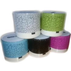 LED MINI Portable Wireless Bluetooth Speaker TF USB Music Sound Subwoofer Box - Random