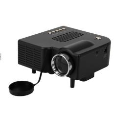 Leegoal Proyektor Mini Portable dengan 1200 Lumens 1080 P HD LCD HDM