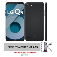 LG Q6 Smartphone - 32GB, RAM 3GB + Free Tempered Glass + Bisa Cicilan Tanpa Kartu Kredit