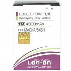 LOG-ON Battery For LG MAGNA / BL-54SH 4000mAh - Double Power & IC Battery - Garansi 6 Bulan