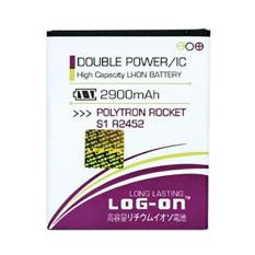 LOG-ON Battery For Polytron R2452 2900mAh Double Power & IC - Garansi 6 Bulan