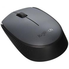 Logitech M170 Wireless USB Mouse-Abu-abu-Intl