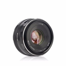 Meike MK-35mm F/1.7 Large Aperture Fixed Manual Focus Lens work for APS-C nik0n J1/J2/J3/J4/J5 V1/V2/v3/V4 cameras