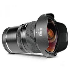 MEKE Meike 8mm f/3.5 fish-eye Lens with Removeable Hood for Panasonic/Olympus GX50 GX80 GH5 GH8 G85 Mirrorless Camera with APS-C - intl