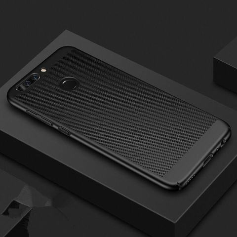 Mesh Anti-sidik Jari Tahan Gores Tahan Pecah Disipasi Panas Ultra Tipis Tahan Guncangan Case untuk Huawei Honor V9/Honor 8 Pro-Intl 1