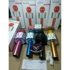 MIC WSTER WS-858 MICROPHONE Smule SPEAKER MIC BLUETOOTH