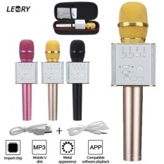 MIC Q9 WIRELESS BLUETOOTH SMULE KARAOKE SPEAKER TERBARU Q9 smule mic