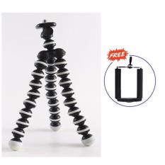 Mini Gorilla Flexible Tripod + Free Holder U for Smartphone