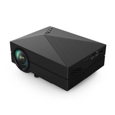 Mini Proyektor Gm60 LED TV 3D Full HD Video Home Theater Dukungan HDMI VGA