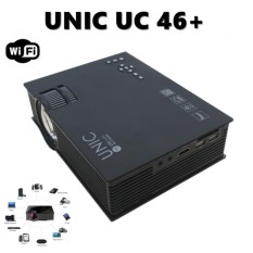 UNIC UC46 Mini Projector Portable WIFI 1200 LUMENS
