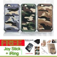 Mouzel Case Army For Oppo F3 Plus + Free Joy Stick Mobile Game + iRing