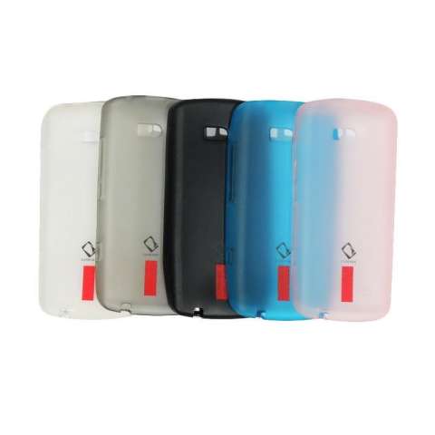 MR Softshell Microsoft Nokia Lumia N700 Soft Jelly Case Air Case 0.3mm / Silicone / Soft Case Microsoft Nokia Lumia N700 / Softjacket / Case Handphone / Casing HP Microsoft Nokia Lumia N700 - Transparant 2