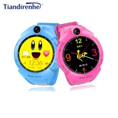 Newest VM50 Kid Smart Watch Children Waterproof LED Flashlight Call Safe Monitor Camera Study Watches pk Q90 Q50 Q750 - intl