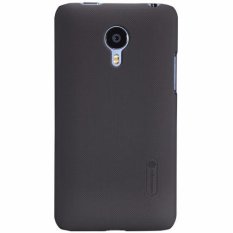 Nillkin Original Super Hard Case Frosted Shield For Meizu Mx4 Pro (4Pro) - Hitam + Free Screen Protector(Black)