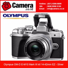 Olympus OM-D E-M10 Mark III kit 14-42mm EZ -Silver Kamera Mirrorless