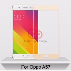 ONE-X Full Cover Tempered Glass for Oppo A57 – Gold