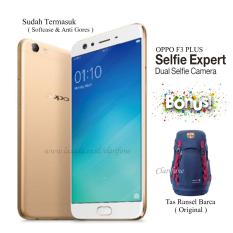 Oppo F3 Plus - Ram 4GB - Rom 64GB - Layar 6 inch - Fingerprint - Gold