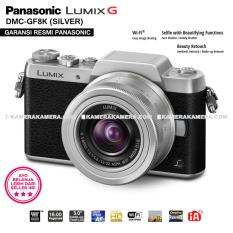 PANASONIC LUMIX DMC-GF8K (SILVER) with LUMIX G VARIO 12-32mm WiFi 16MP Built in Flash Full HD - Garansi Resmi Mirrorless Camera GF8