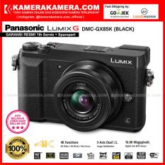 PANASONIC LUMIX DMC-GX85K Kamera Mirrorless GX85 BLACK Kit 12-32mm Lens WiFi 16MP Dual Image Stabilization with Electronic Viewfinder (Garansi Resmi)