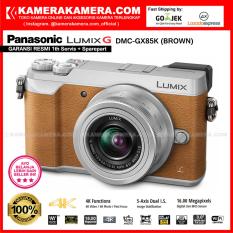 PANASONIC LUMIX DMC-GX85K Kamera Mirrorless GX85 BROWN Kit 12-32mm Lens WiFi 16MP Dual Image Stabilization with Electronic Viewfinder (Garansi Resmi)