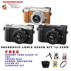 PANASONIC LUMIX GX85K + LENSA 12-32MM - KAMERA PANASONIC DMC-GX85K KIT 12-32MM