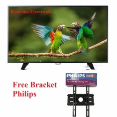 Philips 32PHT4002S DIGITAL TV DVB-T2 LED TV 32” Slim - NEW - FREE BRACKET PHILIPS - Khusus JABODETABEK