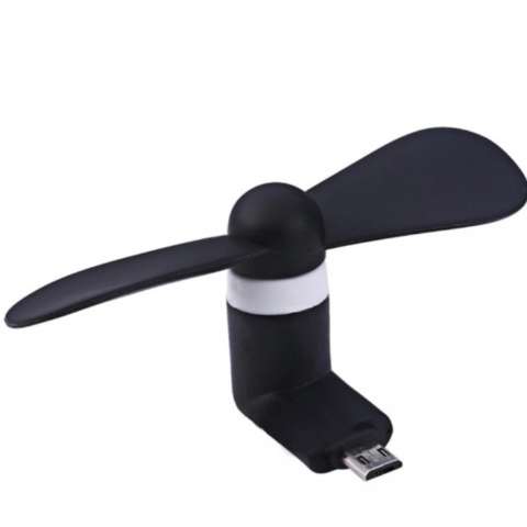 Pokeshop Kipas Angin Android OTG Portable - Mini micro USB Fan - Multicolor - random Buy 1 get 1 free - color Gratis Mini Fan Android 1