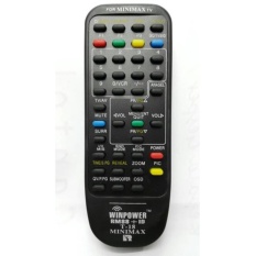 Polytron Remote TV Digitec Ninja,Xcel,Bazooke,Polyvision Tabung - Hitam