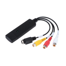 Portable USB 2.0 Video & Audio Capture Card Adapter Komposit RCA Input untuk TV DVD VHS-Intl