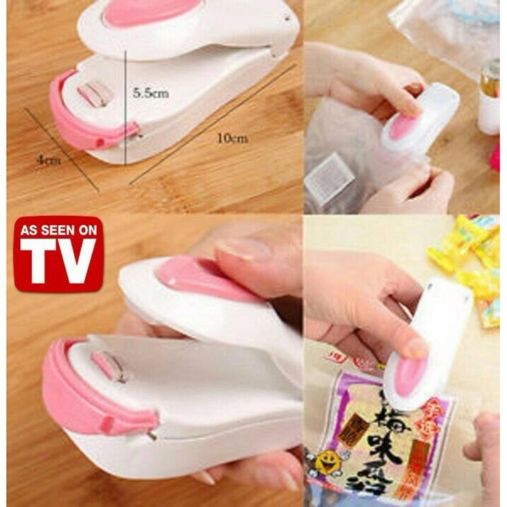 Prime Mini Portable Hand Sealer New 2nd Generation - Perekat Kemasan Plastik