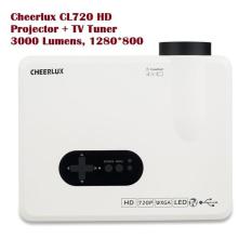 PROMO MURAH - Led Projector Cheerlux CL720 + TV Tuner- 1280X800 HD -