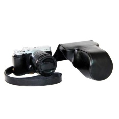 Protective High Quality PU Leather Camera Case Bag Cover forFujifilm XM1 XA1 XA2(Camera Not Included) Black