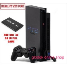 PS2 Fat Hardisk 40gb ekternal Paket lengkap