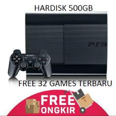 Ps3 / Playstation3 Super Slim 500gb, Full Games Cocok Buat Rental