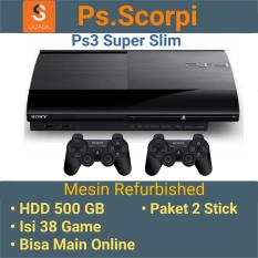 Ps3 Super Slim 500gb Full Games ( 2 Stik )