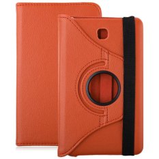 PU Leather 360 Degree Rotating Back Case Holster Protective Cover for Samsung Galaxy Tab 4 7.0 Inch T230 / T231 / T235